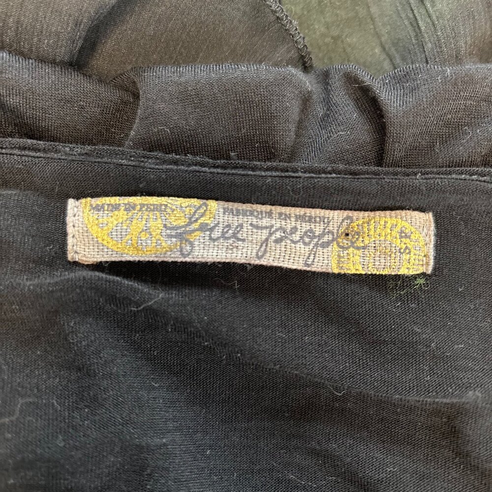 🖤 Sheer Free People Black Mesh Long Sleeve Top 🖤